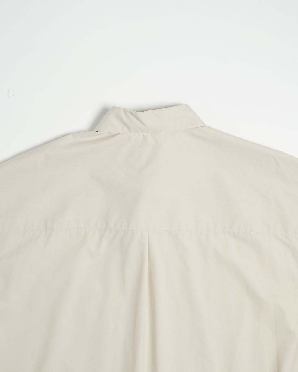 【SALE!20%OFF】シルク コットン 半袖シャツ Silk mixed shirt レギュラーカラー オーバーサイズ オーガニック超長綿 タイプライター生地 羽織 SH01251