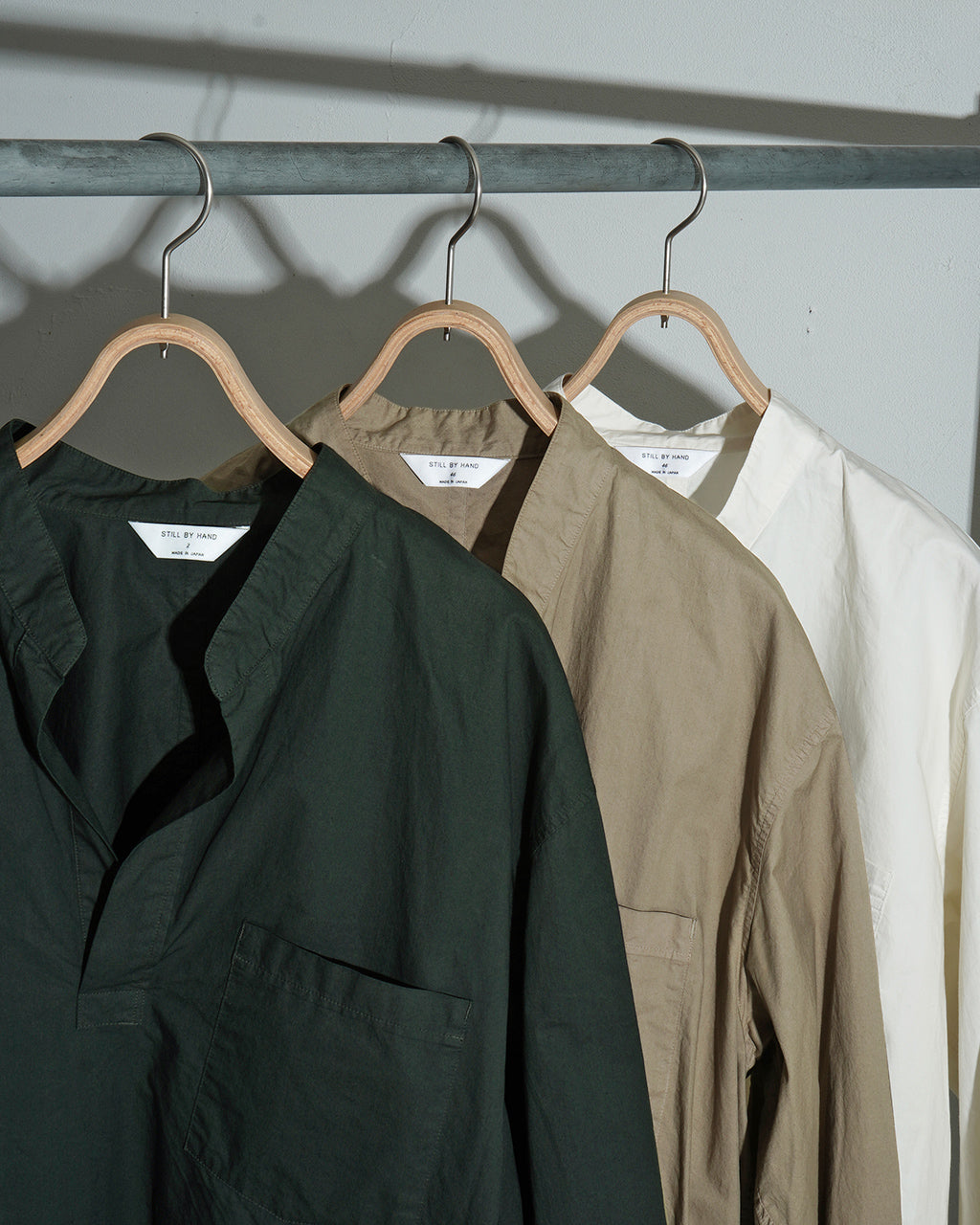 【SALE!30%OFF】スキッパーシャツ Garment-dye over shirt ガーメントダイ オーバーサイズ プルオーバー コットン 上質シャツ SH03251