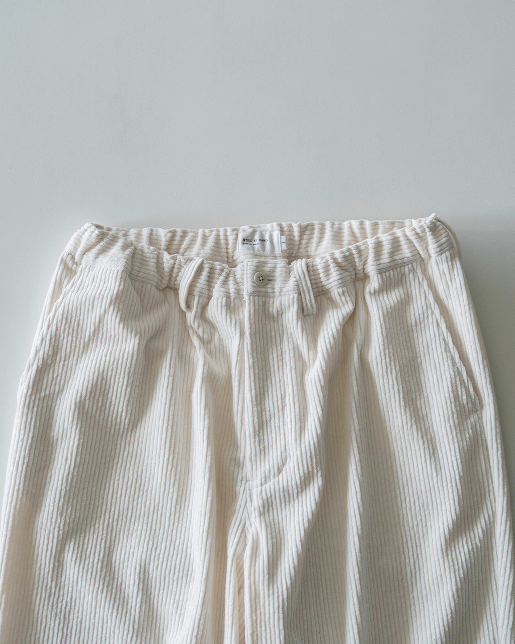 Corduroy straight pants PT03263