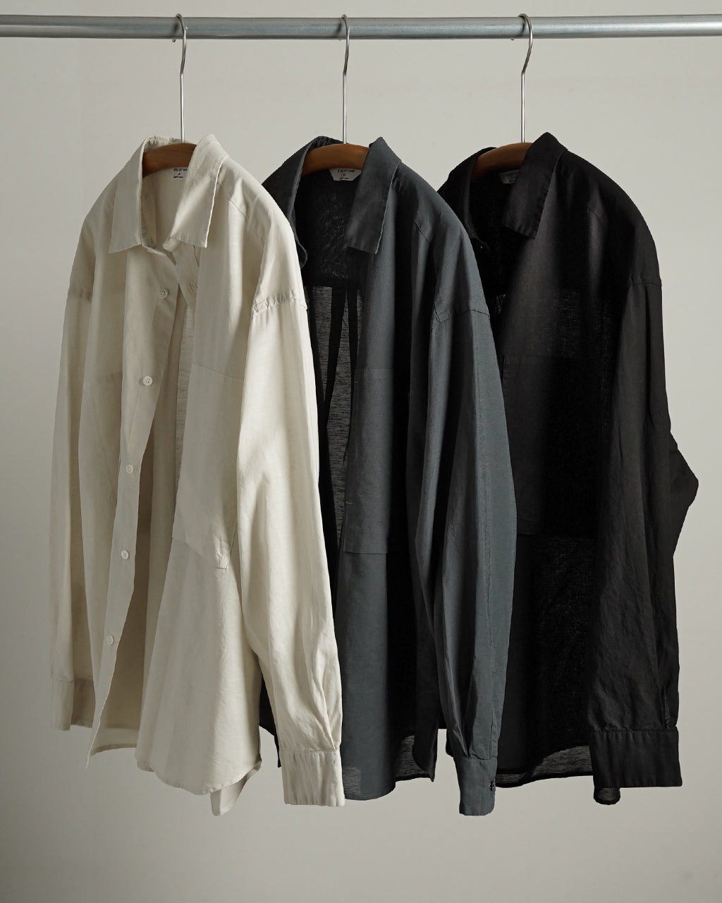 STILL BY HAND スティルバイハンド ガーメントダイ オーバーシャツ