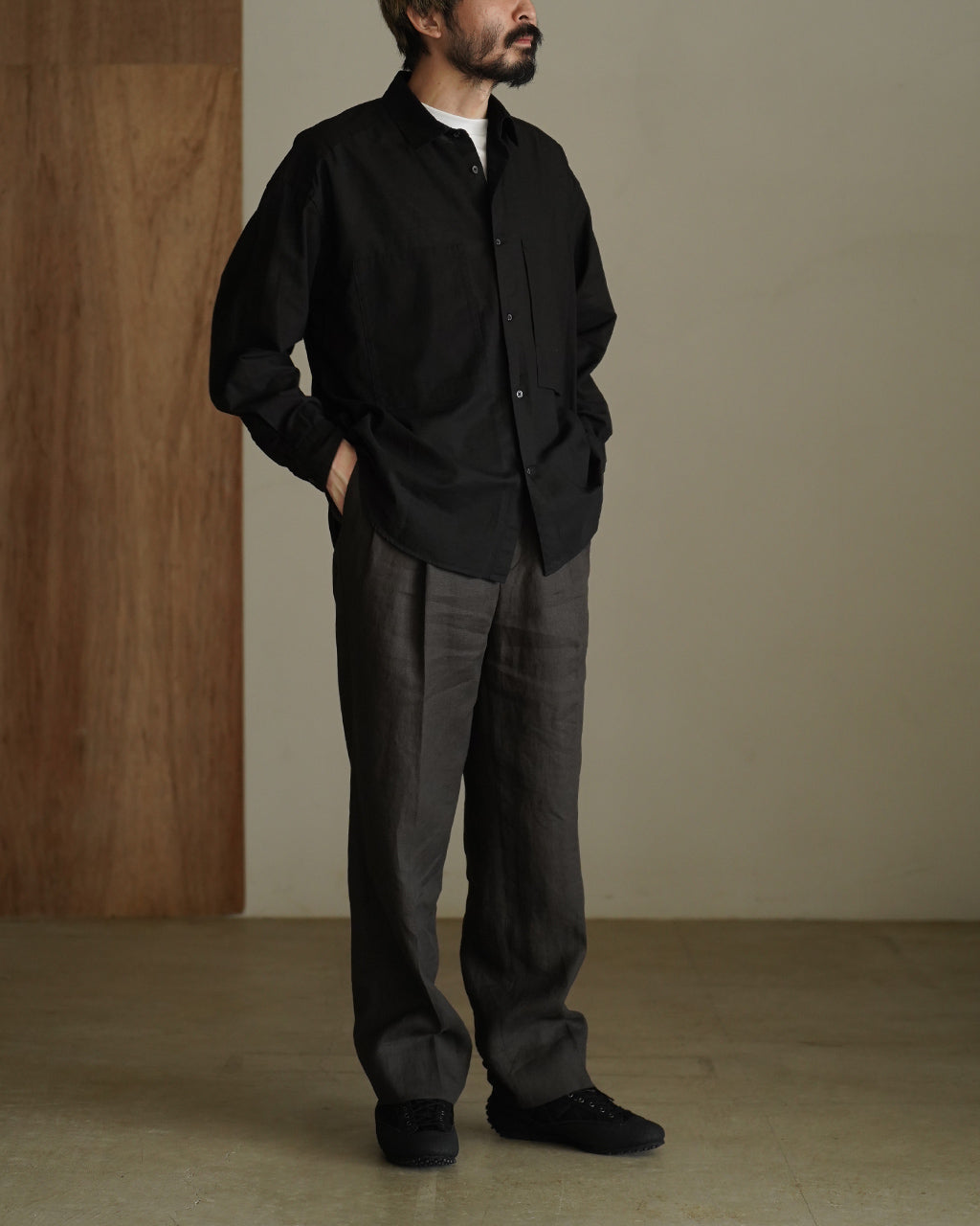 STILL BY HAND KN03262 リネン ニットT 半袖|Crouka(クローカ)