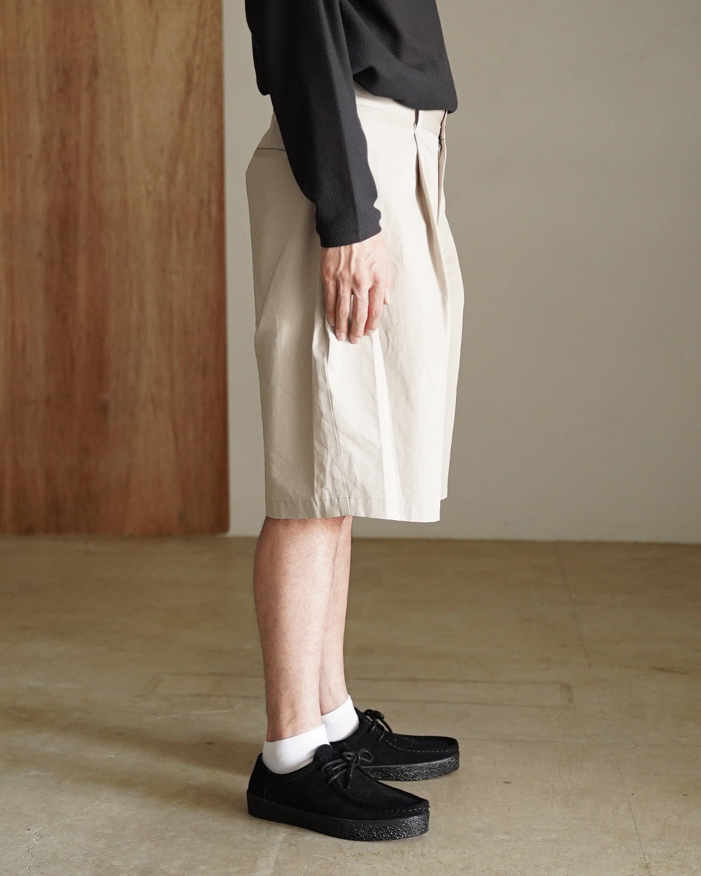STILL BY HAND Linen mixed wide shorts ショートパンツ コットンリネン|Crouka(クローカ)