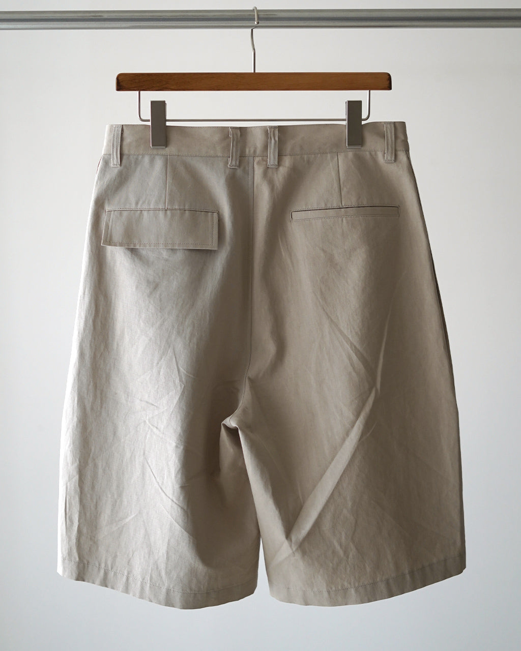 STILL BY HAND Linen mixed wide shorts ショートパンツ コットンリネン|Crouka(クローカ)