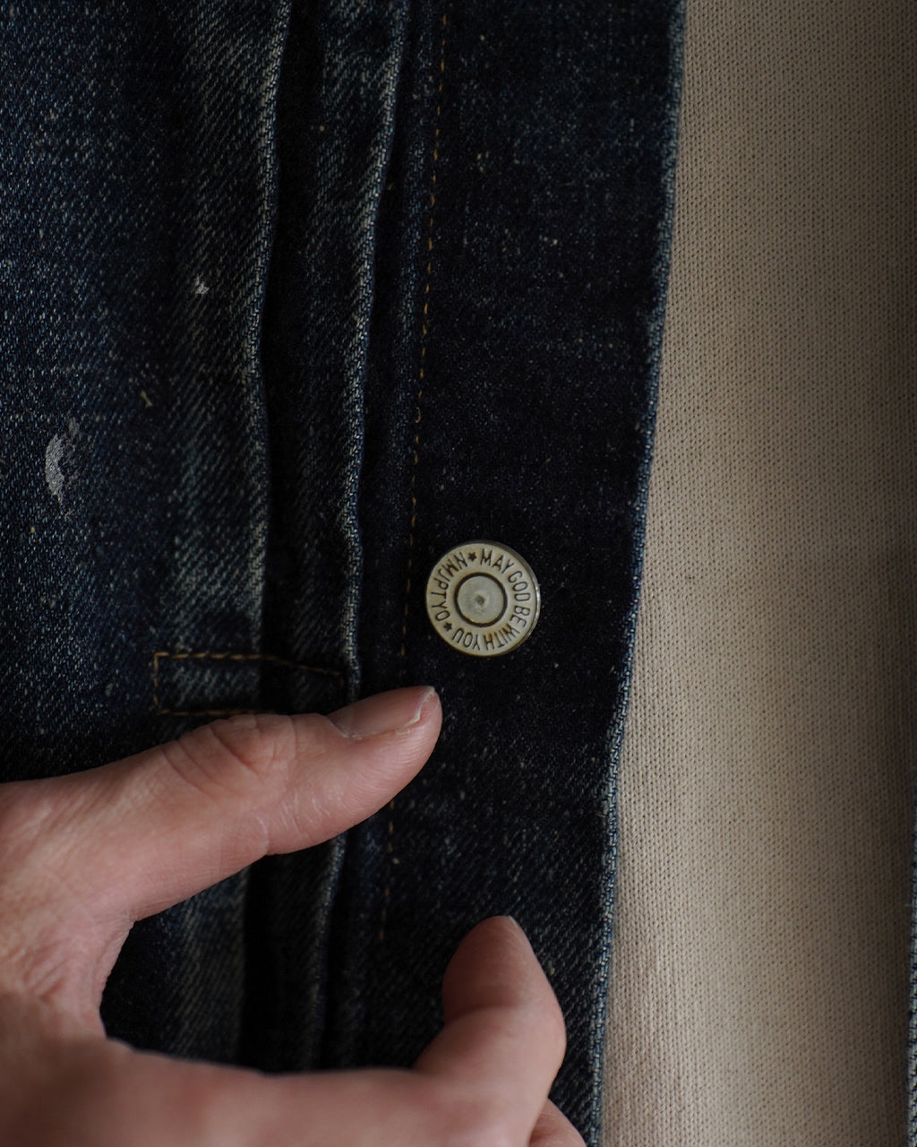 #001 T-BACK DENIM JACKET 2066SSJK-YY-0001