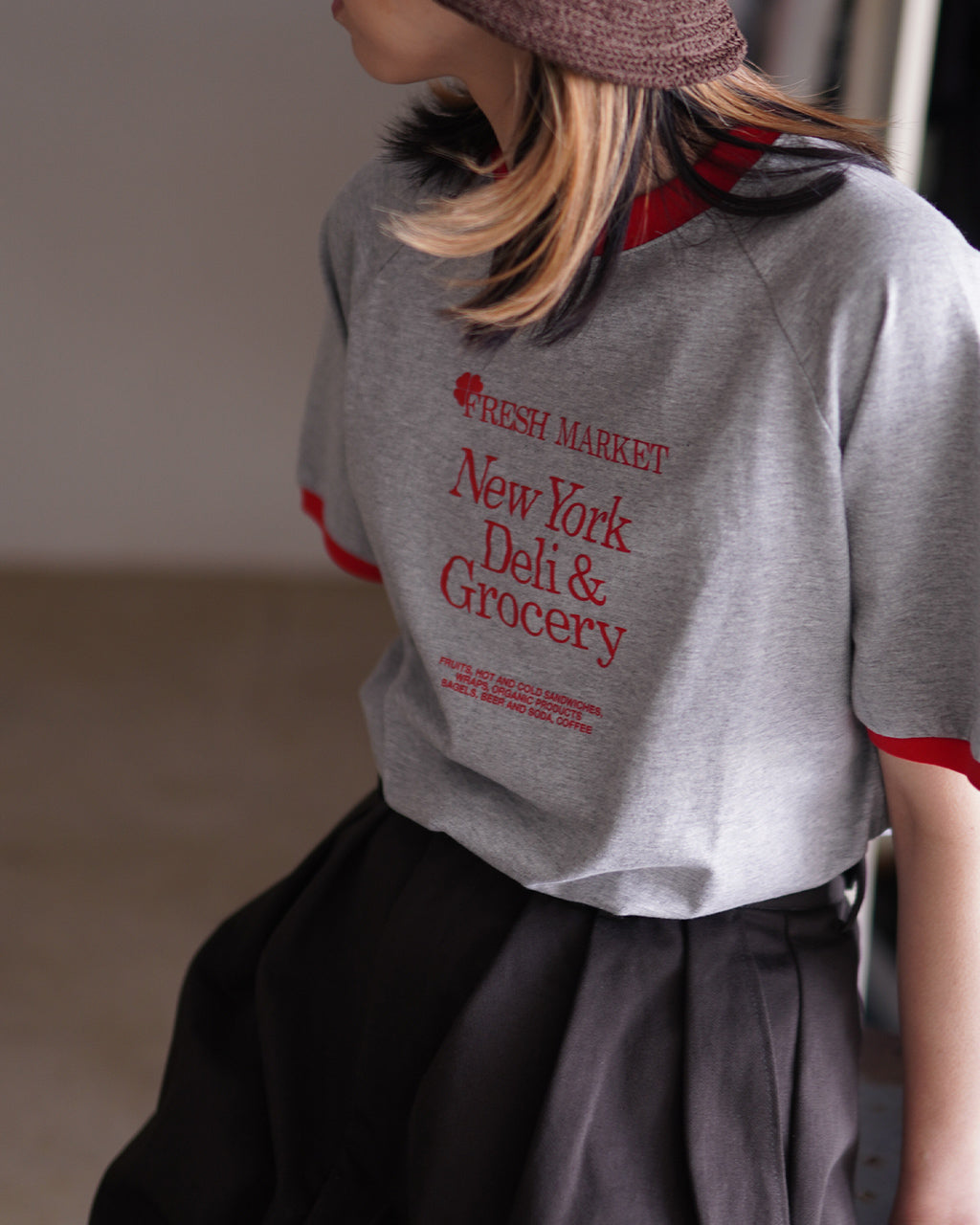 FRESH MARKET RINGER TEE 26SMSCU12