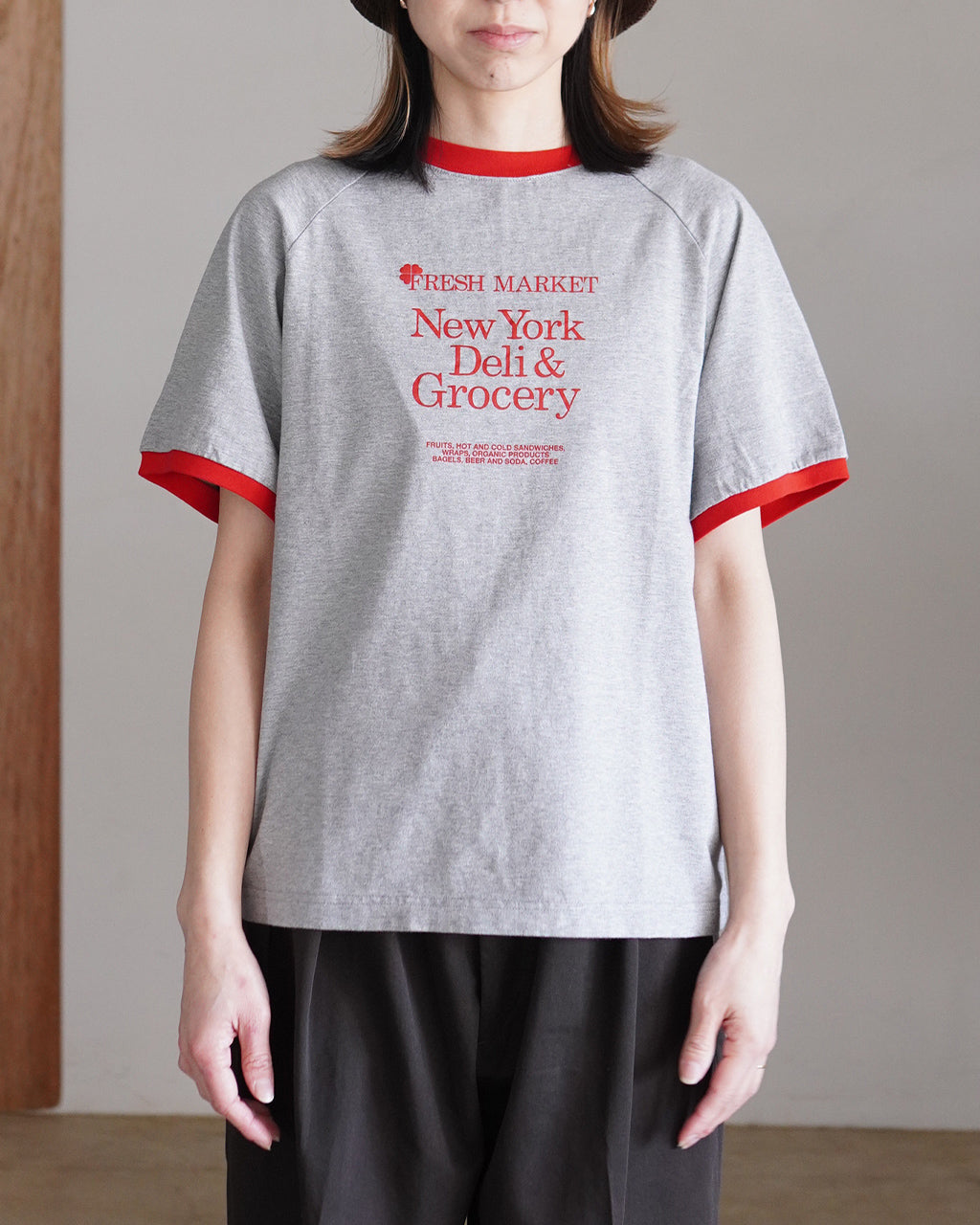 FRESH MARKET RINGER TEE 26SMSCU12