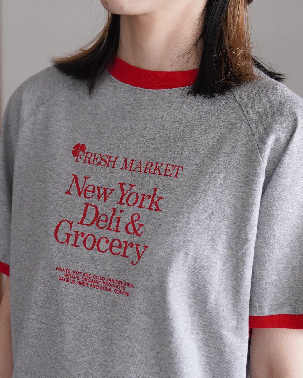 FRESH MARKET RINGER TEE 26SMSCU12