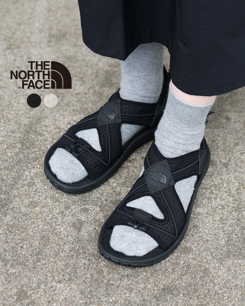 THE NORTH FACE ノースフェイス アウトドア サンダル Stratum Porta ストレイタム ポータ フラットサンダル スポーツサンダル シューズ 靴 NF52552