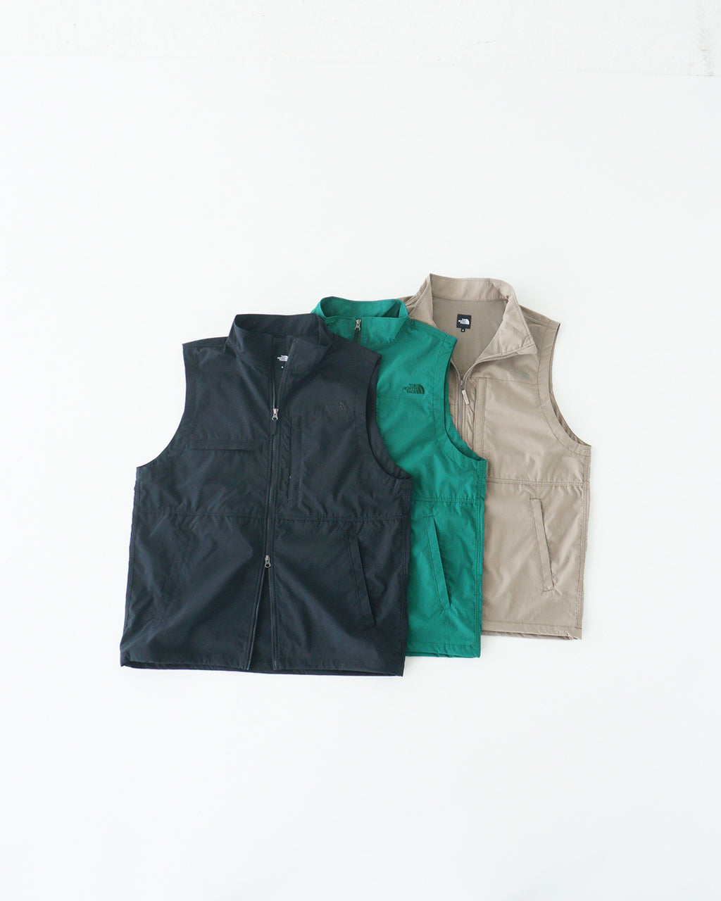 THE NORTH FACE ノースフェイス トリップフィールド ベスト Trip Field Vest ジップアップ レイヤード 撥水 UVカット 多機能 バンドカラー NP22551【送料無料】