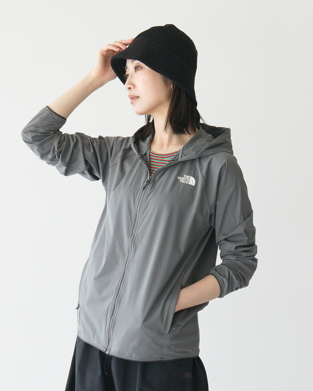 THE NORTH FACE ノースフェイス フード付き ジャケット Sunshade Full Zip Hoodie サンシェイド フルジップ フーディ パーカー UVカット NPW22435【送料無料】