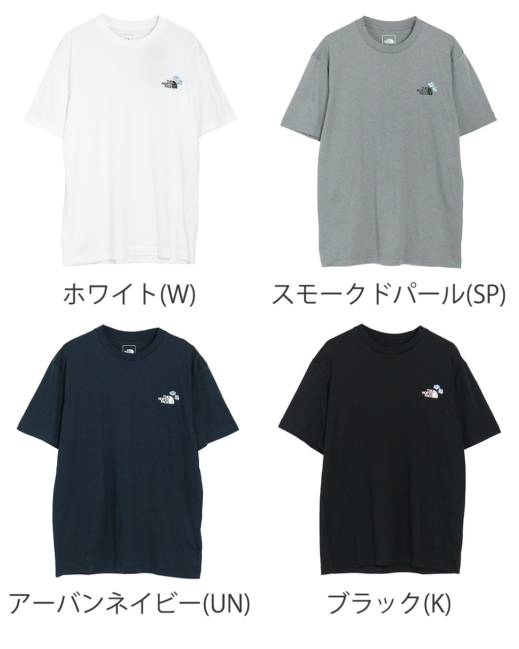 THE NORTH FACE ノースフェイス S/S Flower Logo Tee フラワーロゴ 半袖 Tシャツ NT32546