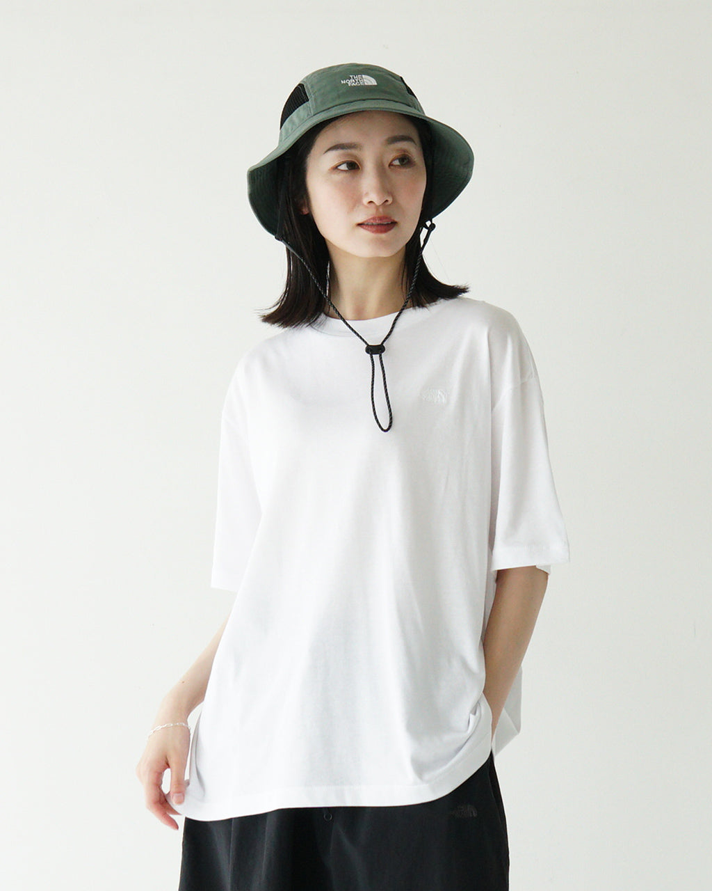 THE NORTH FACE ノースフェイス S/S Round Hem Big Tee ラウンドへム ビッグT 半袖Tシャツ NTW32542