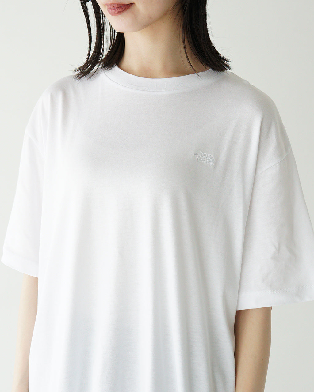 THE NORTH FACE ノースフェイス S/S Round Hem Big Tee ラウンドへム ビッグT 半袖Tシャツ NTW32542