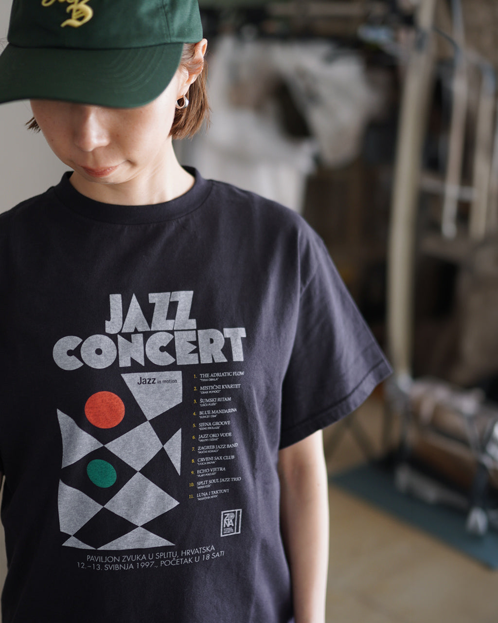 シンゴ THE SHINZONE シンゾーン JAZZ CONCERT TEE ジャズコンサートTシャツ