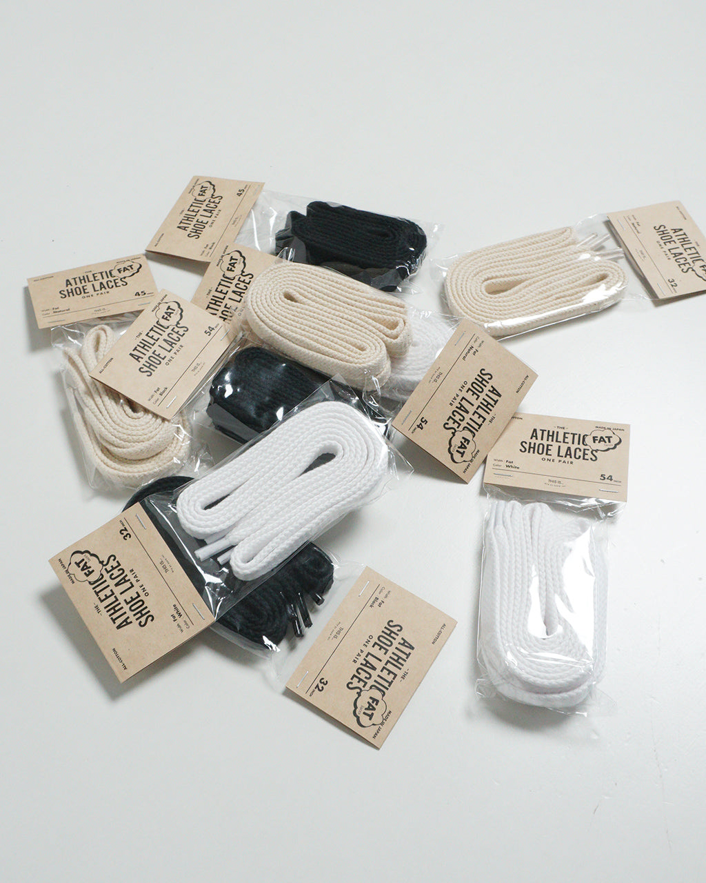 ディス イズ… アスレチック コットン シュー レース Athletic Cotton Shoe Laces -Fat- 靴紐 2本入り 32471011