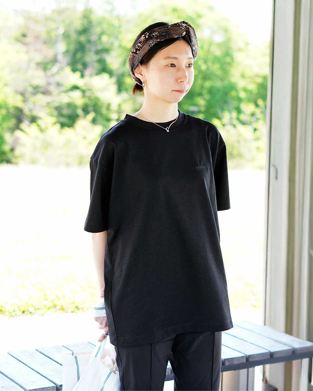 【SALE!40%OFF】THOUSAND MILE サウザンドマイル【3点セット】ショートスリーブ Tシャツ セット &フレア イージーパンツ SHORT SLEEVE T-SHIRT SET & FLARE EASY PANTS TM251AK51002