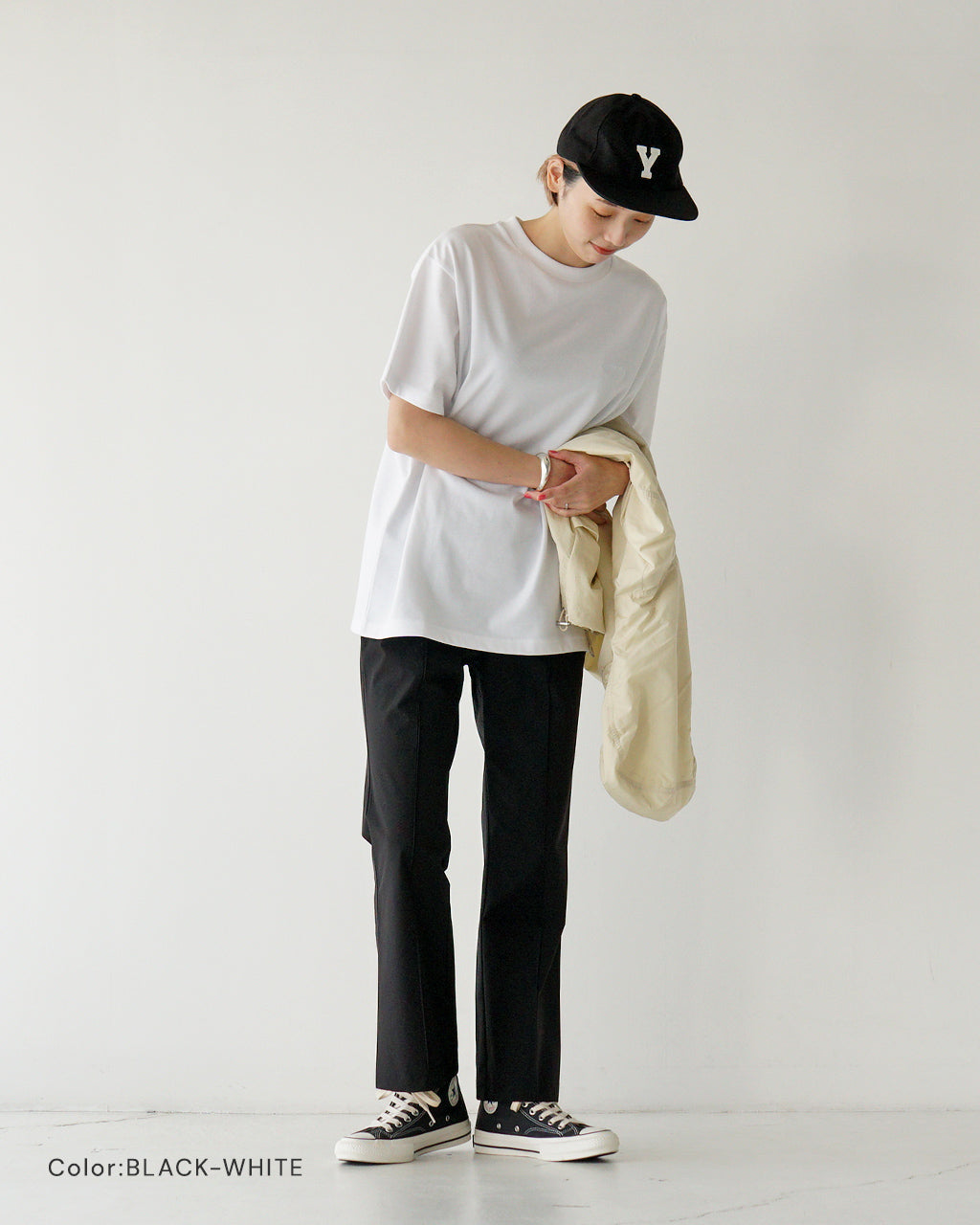 【SALE!40%OFF】THOUSAND MILE サウザンドマイル【3点セット】ショートスリーブ Tシャツ セット &フレア イージーパンツ SHORT SLEEVE T-SHIRT SET & FLARE EASY PANTS TM251AK51002