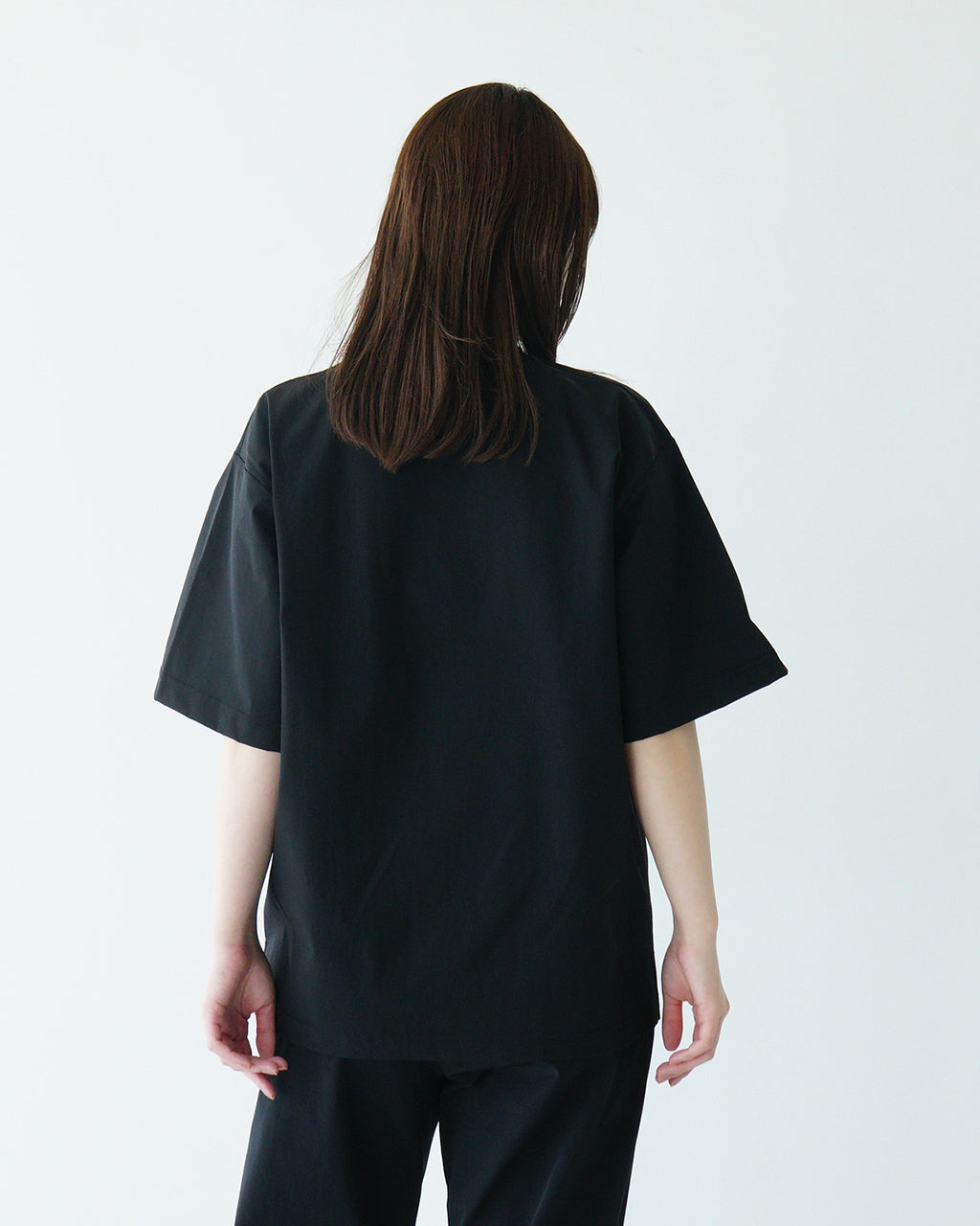 \早得24時間限定ポイント10倍/THOUSAND MILE サウザンドマイル 【3点セット】ショートスリーブTシャツ ロングパンツ セット SHORT SLEEVE T-SHIRT & LONG PANTS SET 半袖 バッグ ストレッチ UVカット TM251NP00011 【送料無料】