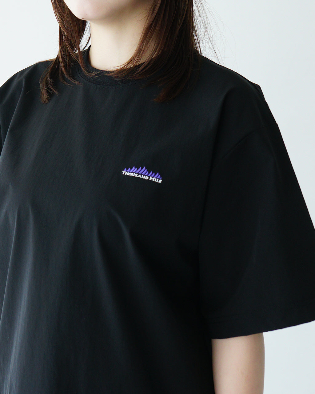 \早得24時間限定ポイント10倍/THOUSAND MILE サウザンドマイル 【3点セット】ショートスリーブTシャツ ロングパンツ セット SHORT SLEEVE T-SHIRT & LONG PANTS SET 半袖 バッグ ストレッチ UVカット TM251NP00011 【送料無料】