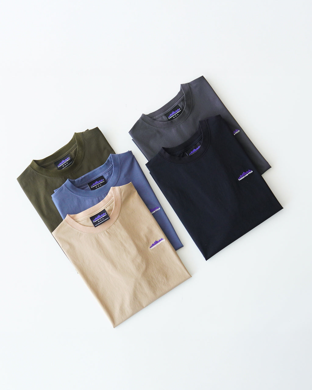 \早得24時間限定ポイント10倍/THOUSAND MILE サウザンドマイル 【3点セット】ショートスリーブTシャツ ロングパンツ セット SHORT SLEEVE T-SHIRT & LONG PANTS SET 半袖 バッグ ストレッチ UVカット TM251NP00011 【送料無料】