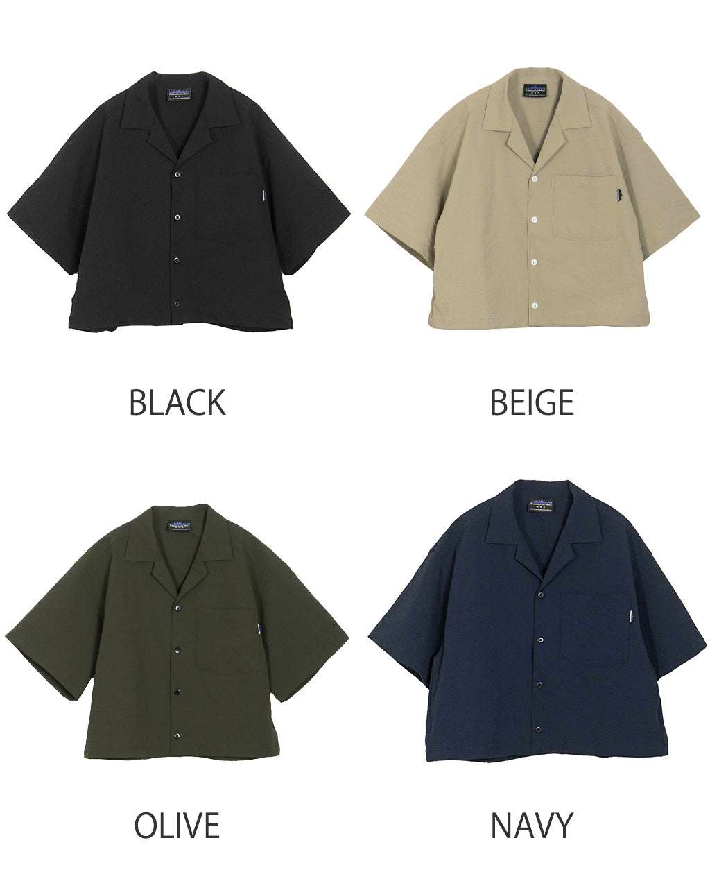 THOUSAND MILE サウザンドマイル ショートスリーブ シャツ SHORT SLEEVE SHIRT 半袖 オープンカラー スキッパー 羽織 衿つき ストレッチ 速乾 UVカット TM251SS00132