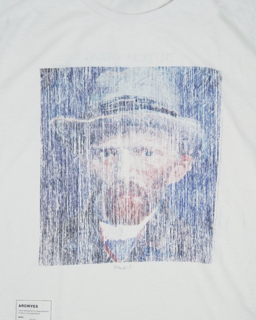 \早得24時間限定ポイント10倍/TOLQ トルク ゴッホ トロンプルイユ プリントTシャツ ショートスリーブ Gogh Trompe l'oeil T-shirts(S/S)半袖 カットソー 25-1201 【送料無料】