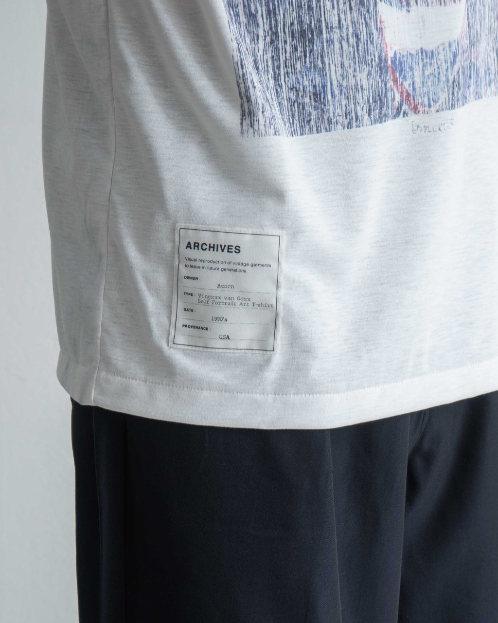 \早得24時間限定ポイント10倍/TOLQ トルク ゴッホ トロンプルイユ プリントTシャツ ショートスリーブ Gogh Trompe l'oeil T-shirts(S/S)半袖 カットソー 25-1201 【送料無料】