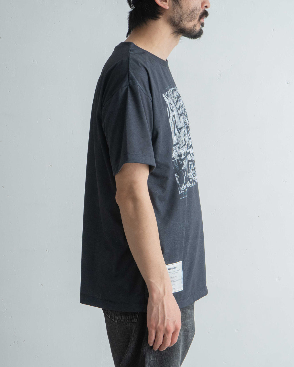 \早得24時間限定ポイント10倍/TOLQ トルク キースへリング トロンプルイユ プリントTシャツ ショートスリーブ Keith Trompe l'oeil T-shirts(S/S)半袖 カットソー 25-1203 【送料無料】