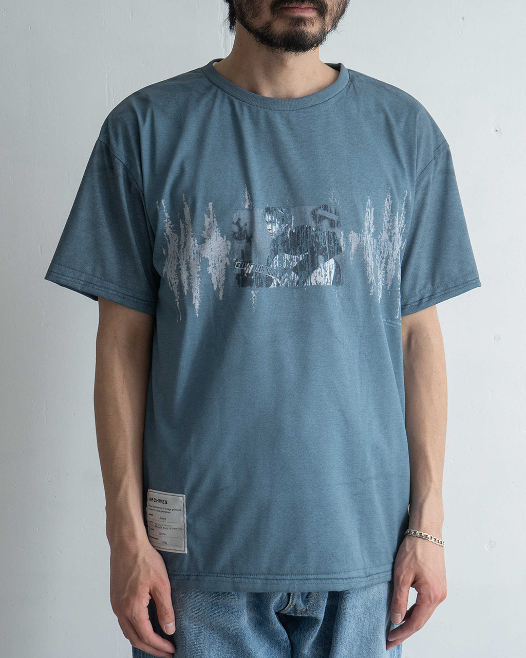 \早得24時間限定ポイント10倍/TOLQ トルク カートコバーン トロンプルイユ Tシャツ ショートスリーブ ニルヴァーナ Kurt TROMPE L'OEIL T-SHIRTS (S/S) 半袖 カットソー 25-1205 【送料無料】