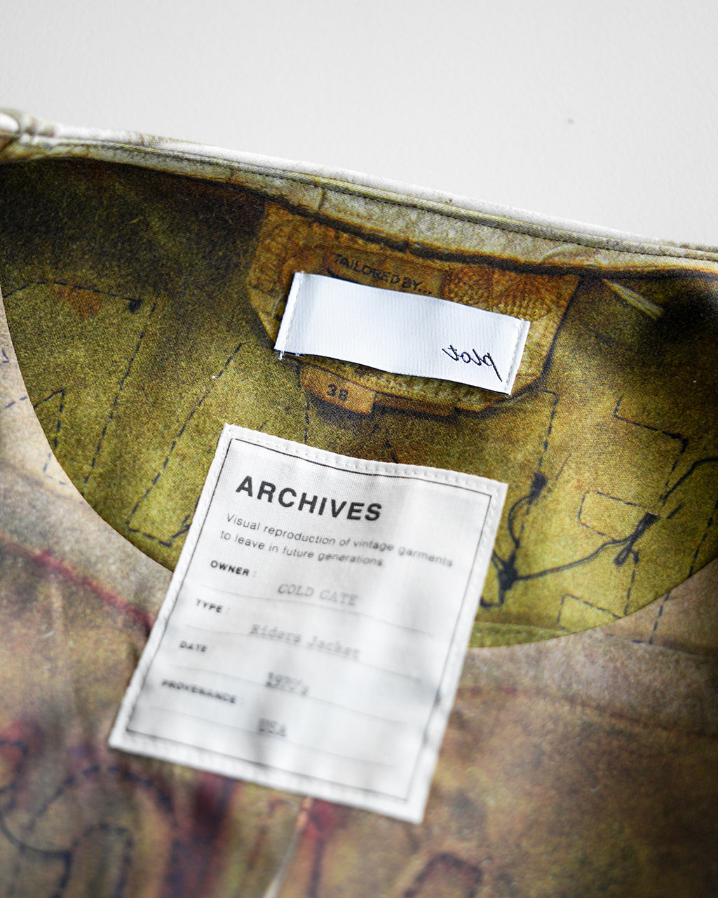 Trompe l'oeil Riders Jacket 25-2103