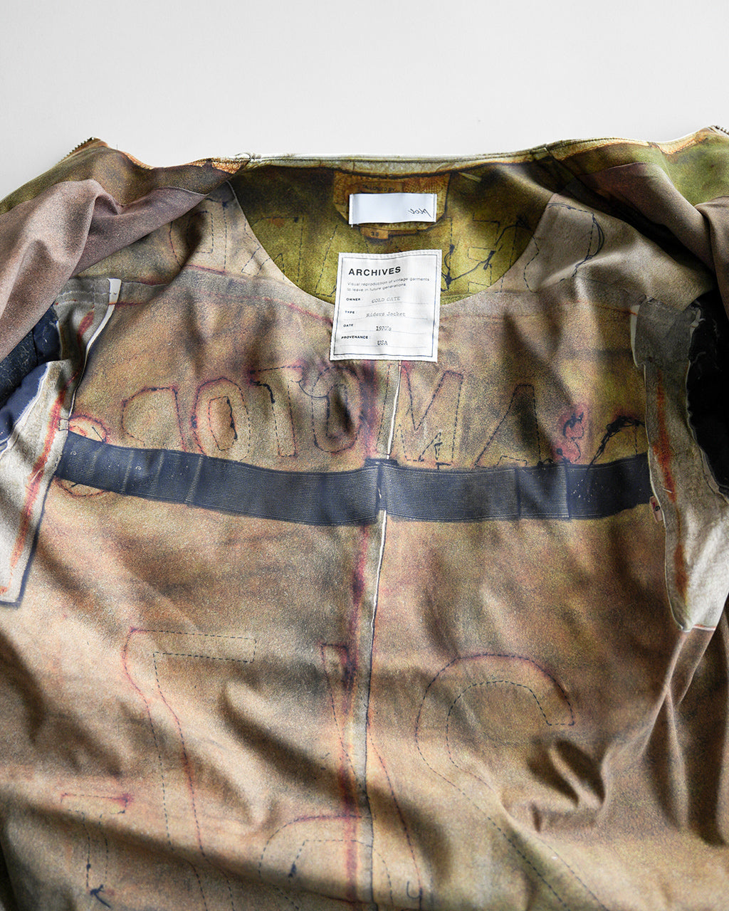 Trompe l'oeil Riders Jacket 25-2103