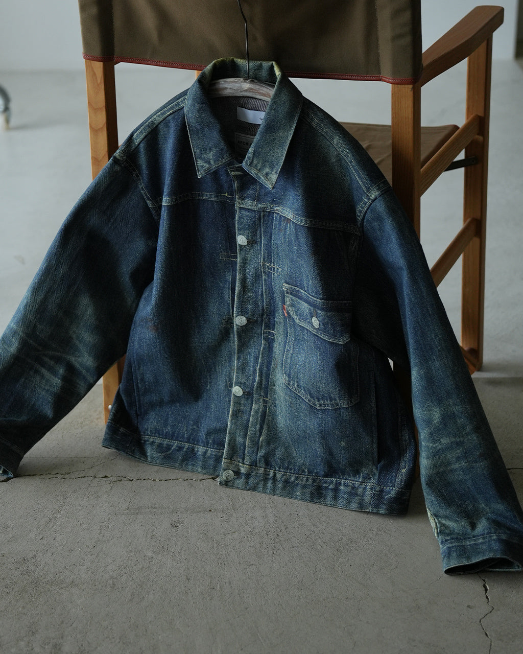 Trompe l'oeil Denim Jacket 25-2104