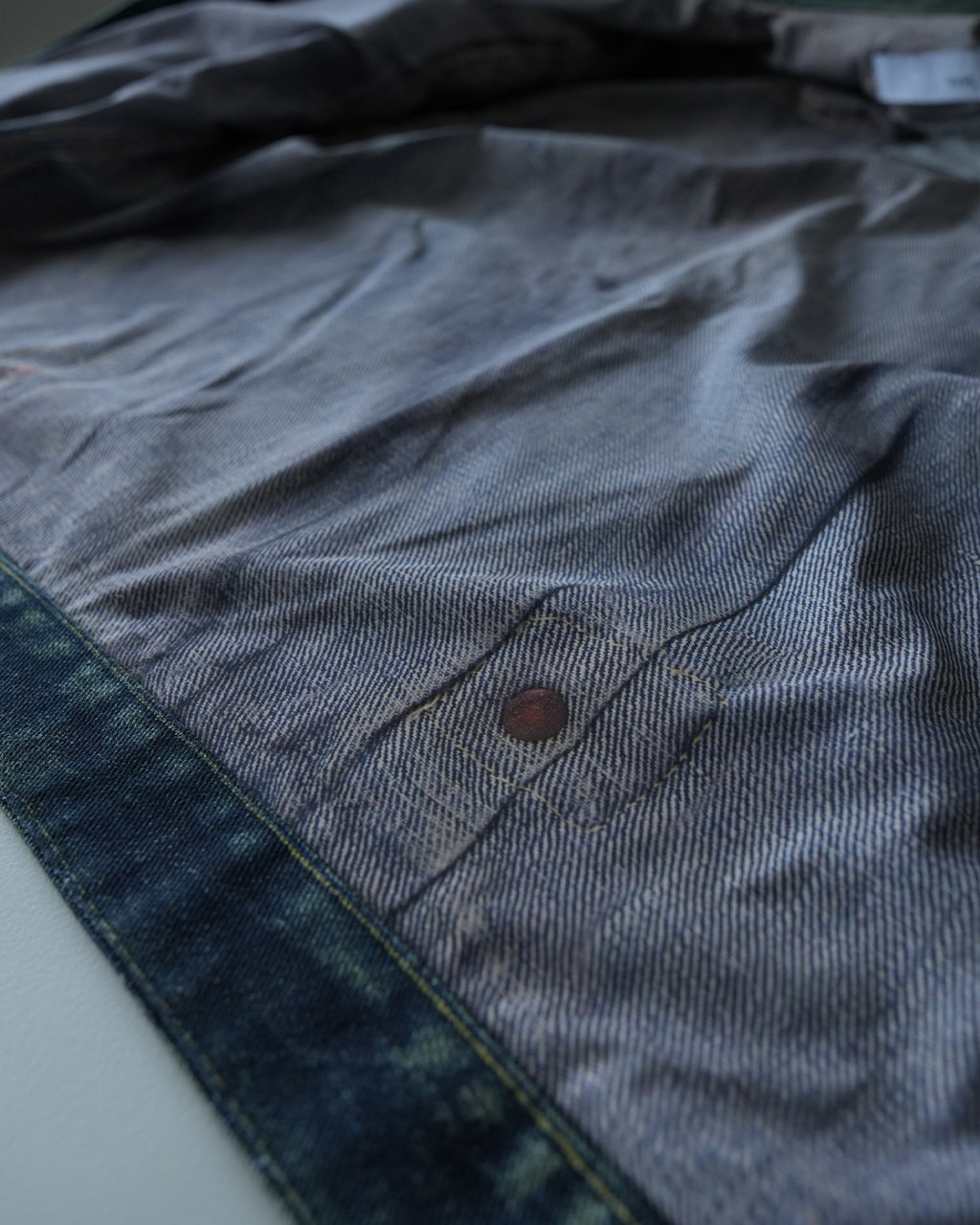 Trompe l'oeil Denim Jacket 25-2104