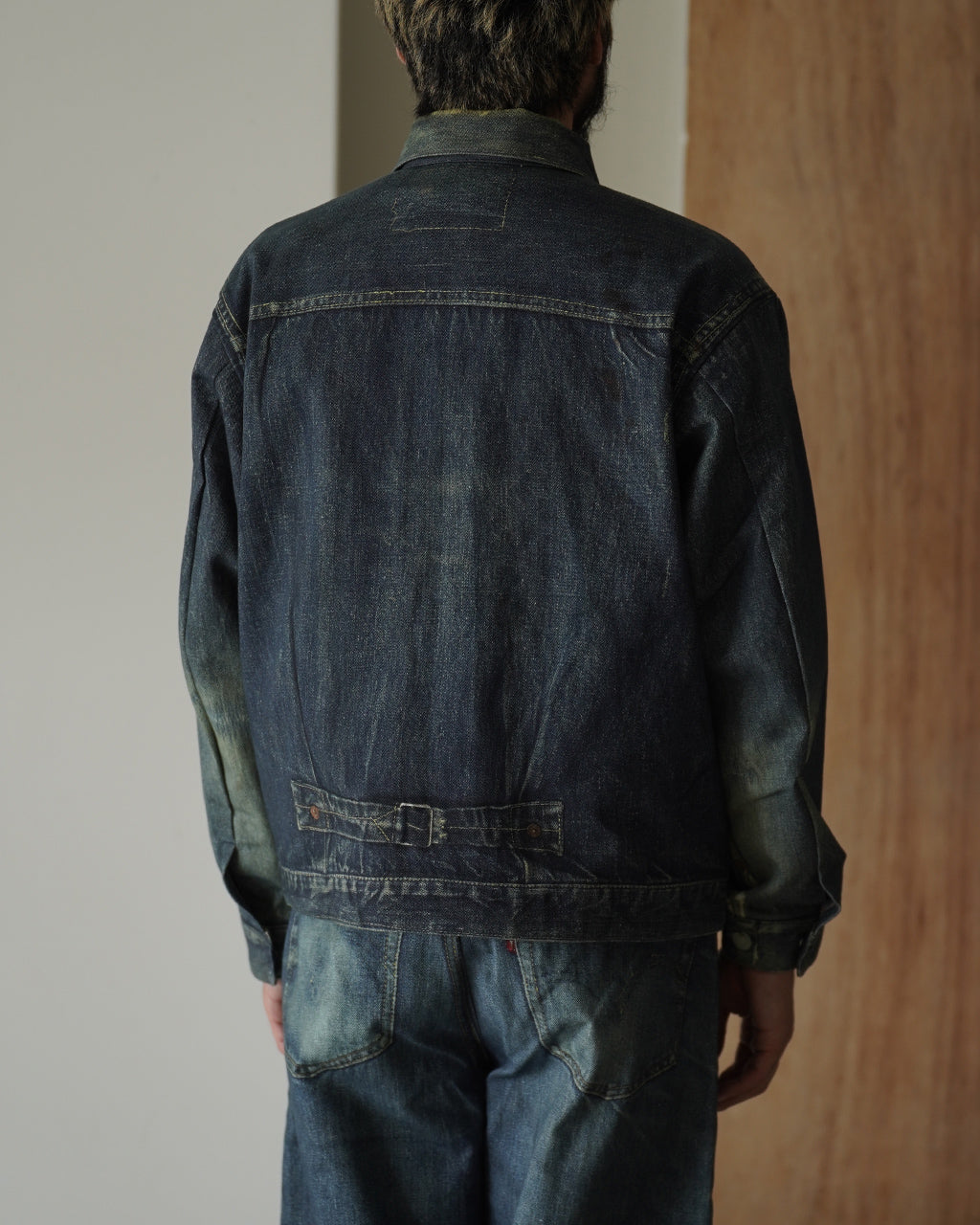 Trompe l'oeil Denim Jacket 25-2104