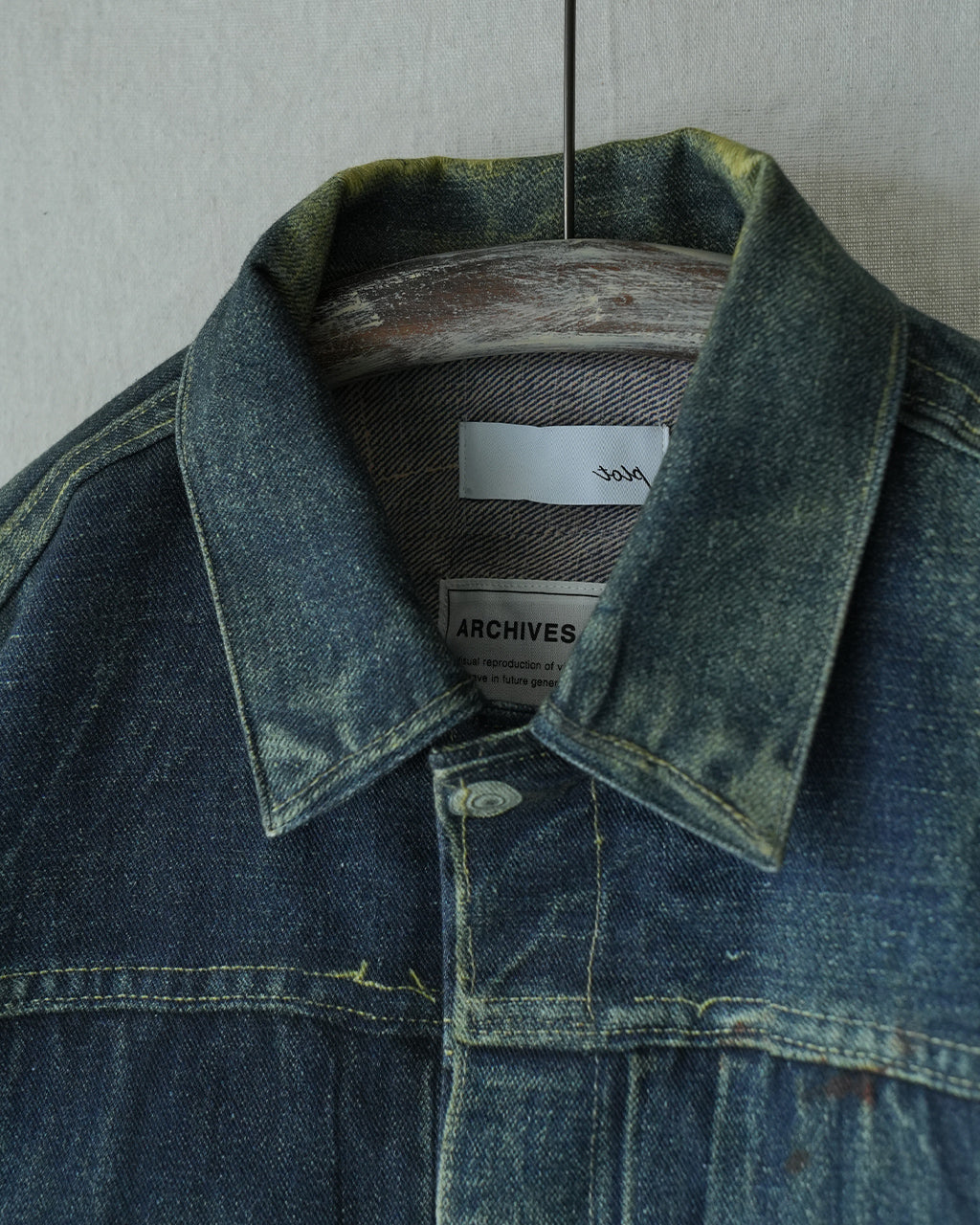 Trompe l'oeil Denim Jacket 25-2104