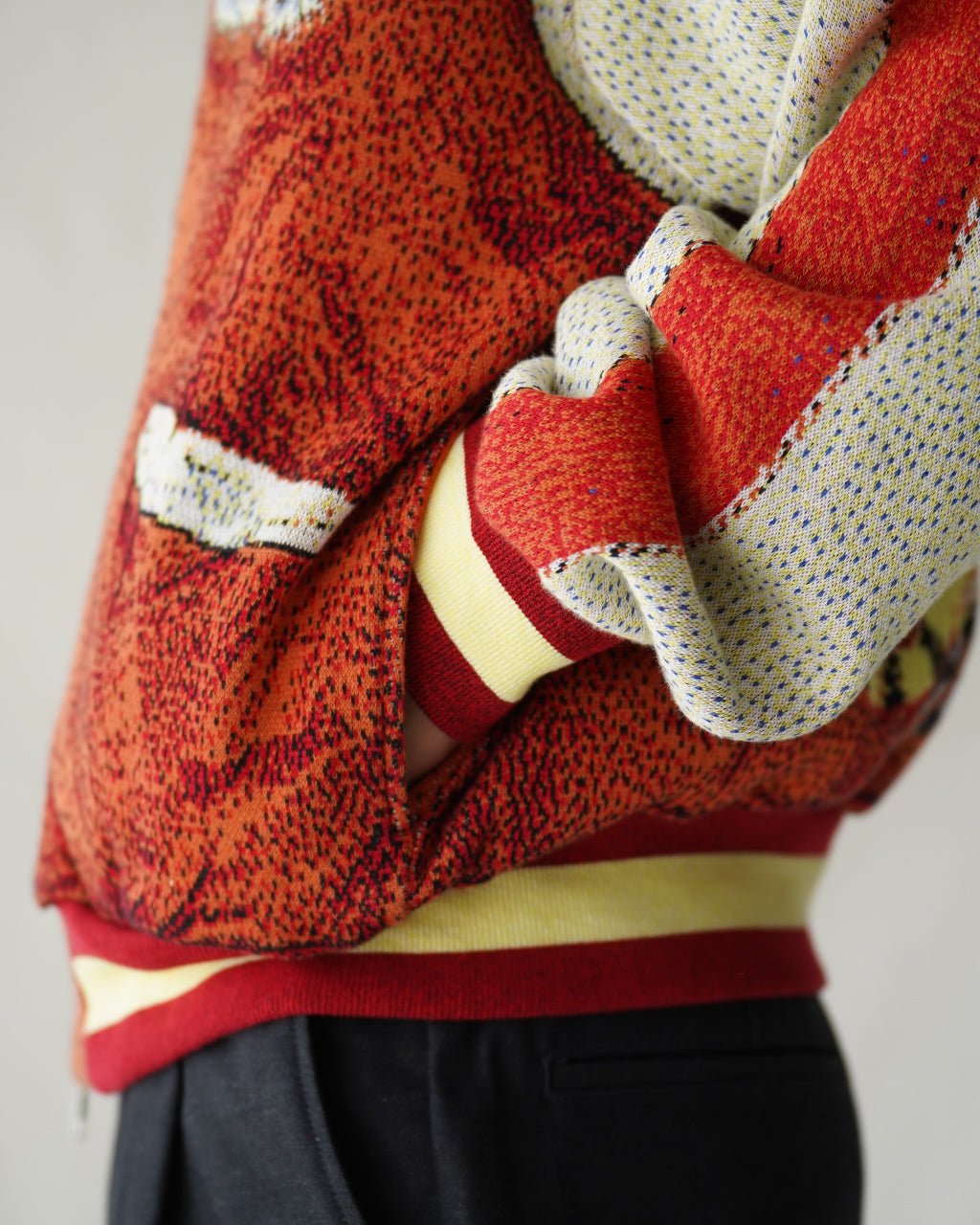 TOLQ Knit Souvenir Jacket 25-2106