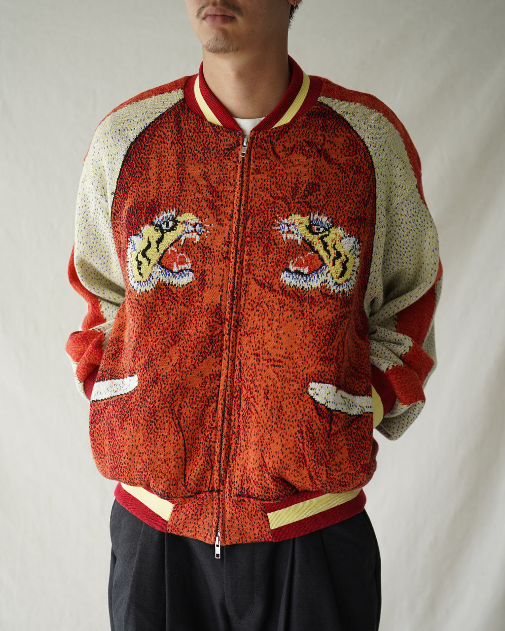 TOLQ Knit Souvenir Jacket 25-2106