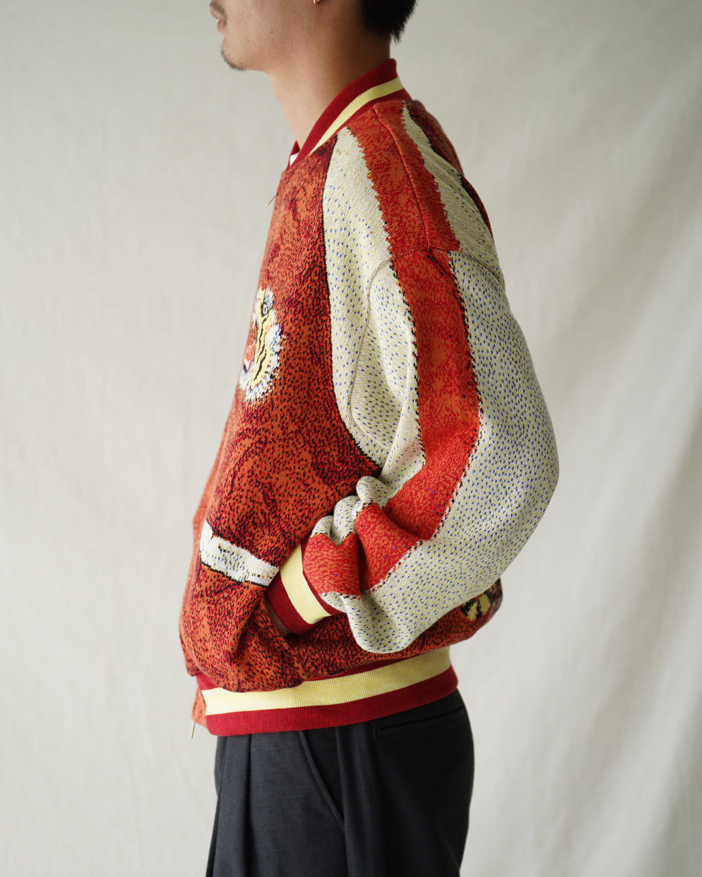 TOLQ Knit Souvenir Jacket 25-2106