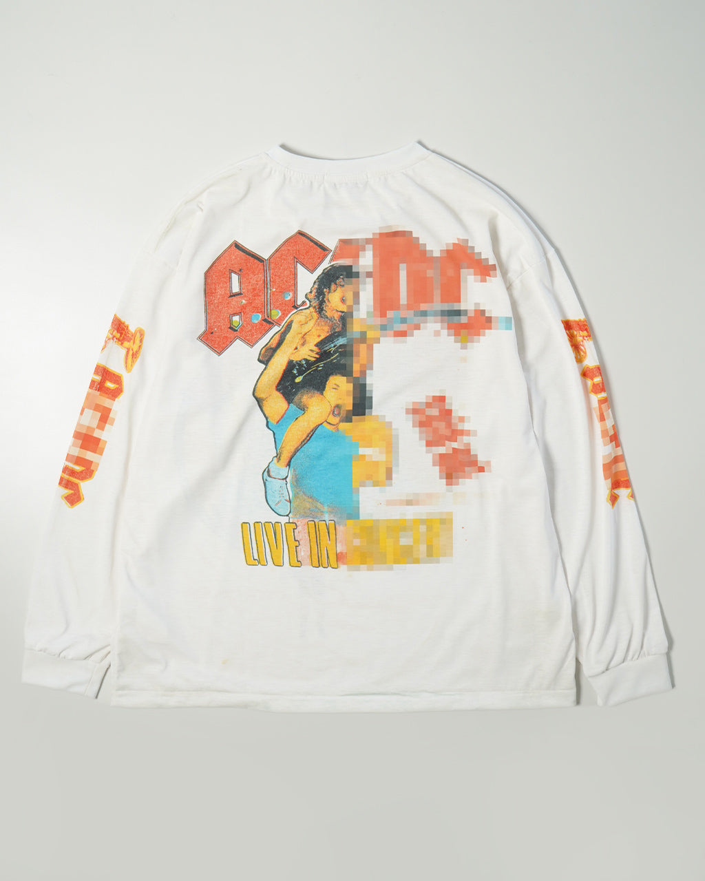 Trompe l'oeil Mosaic T-shirts (L/S) トロンプルイユ 長袖Tシャツ ロンT カットソー クルーネック 25-2205