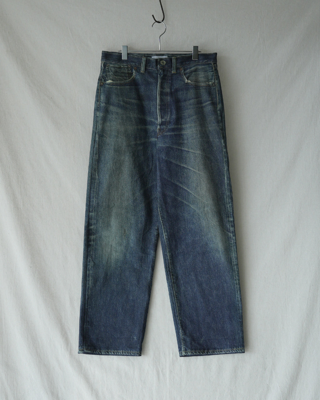 Trompe l'oeil Denim Pants 25-2302