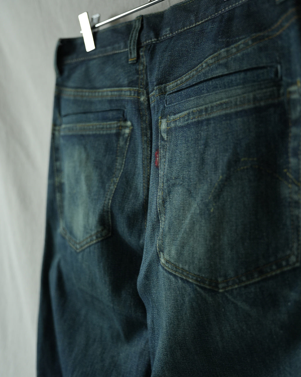 Trompe l'oeil Denim Pants 25-2302