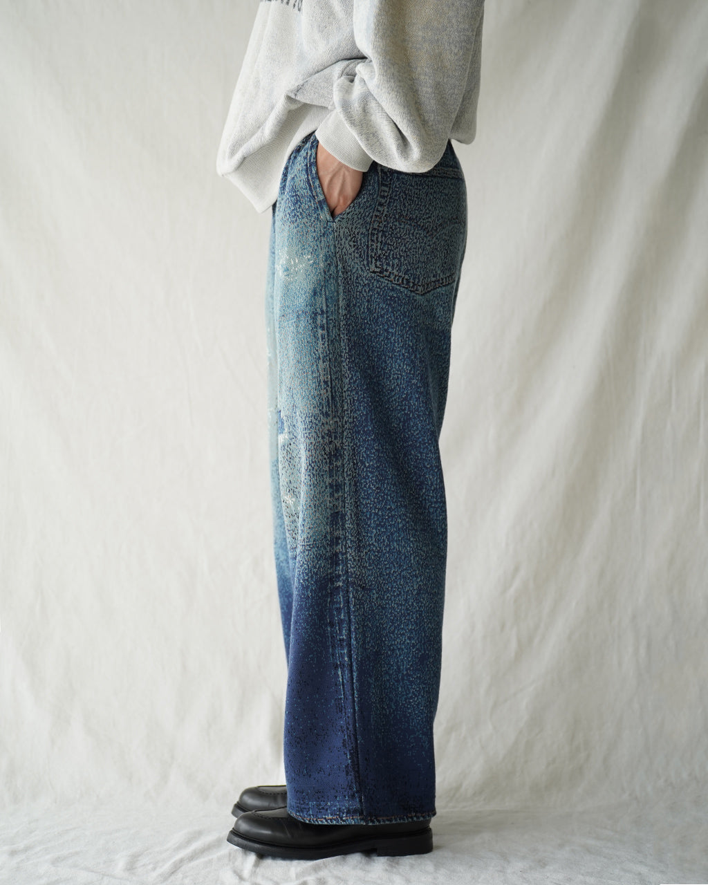 TOLQ Knit Denim Pants 25-2303