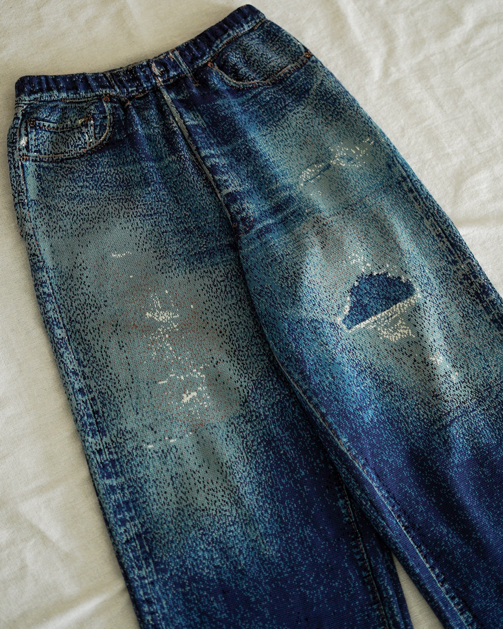 TOLQ Knit Denim Pants 25-2303