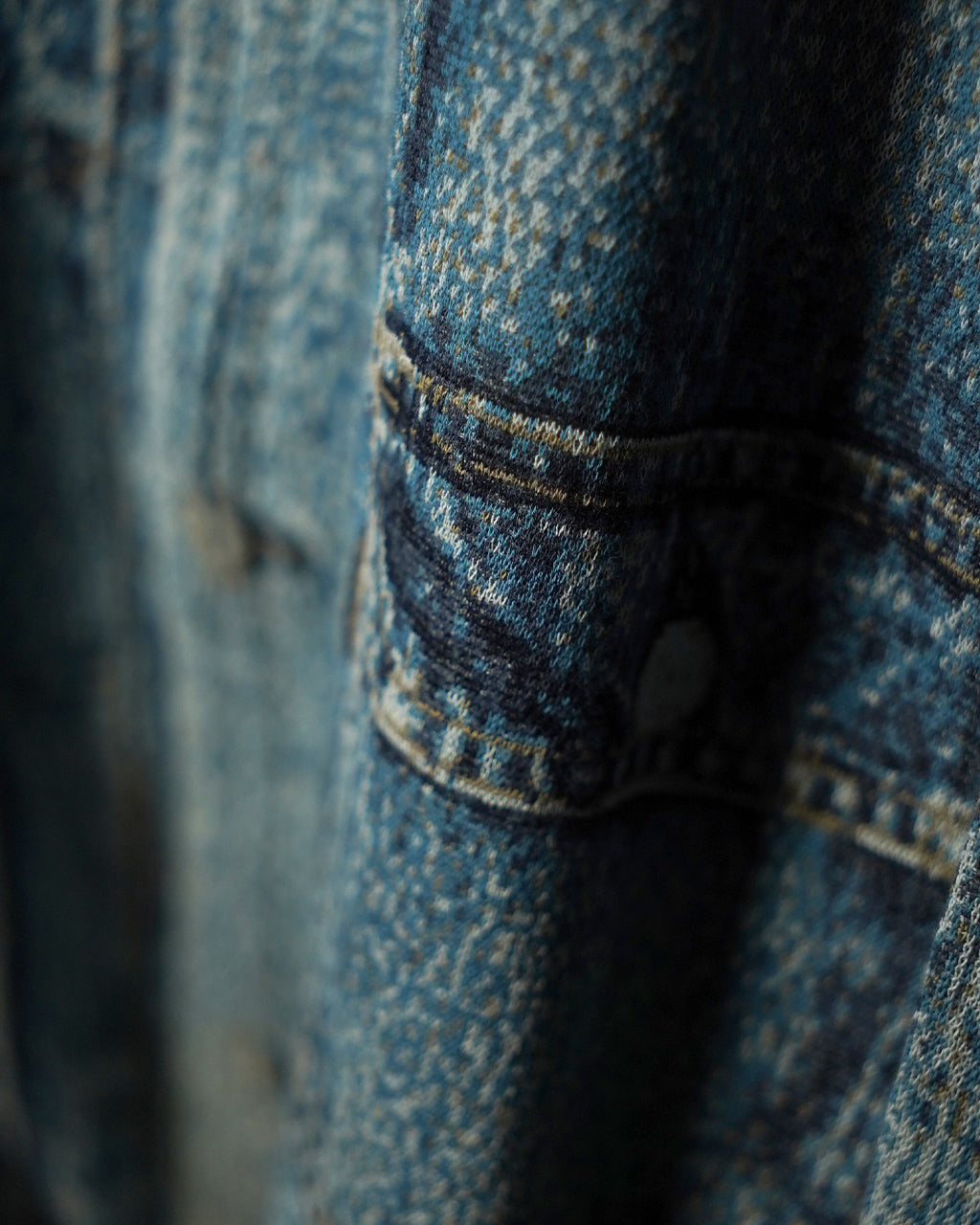 Knit Denim Jacket 26-1104