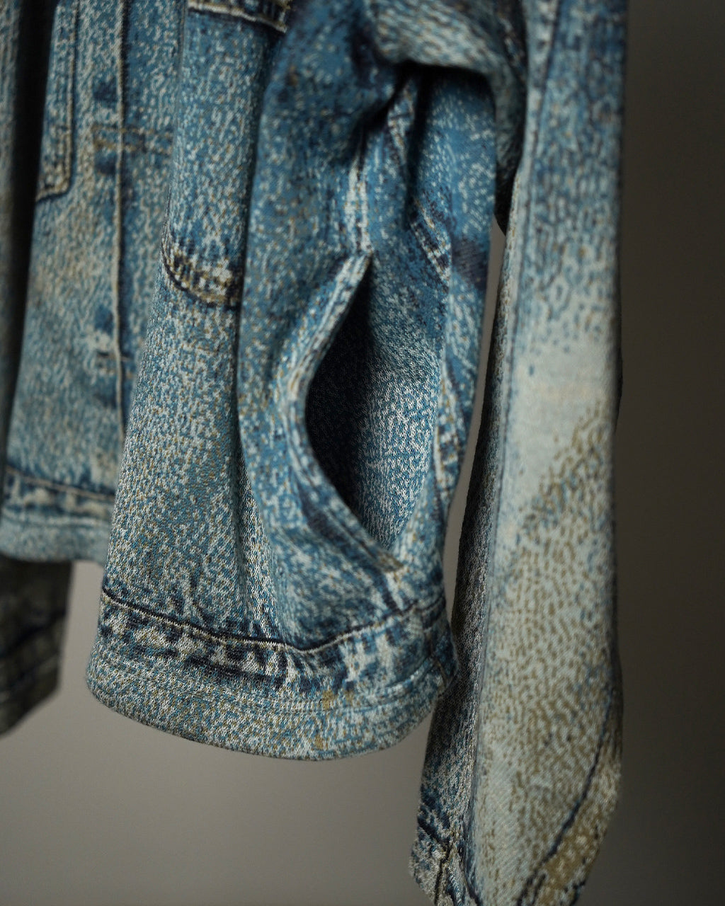 Knit Denim Jacket 26-1104