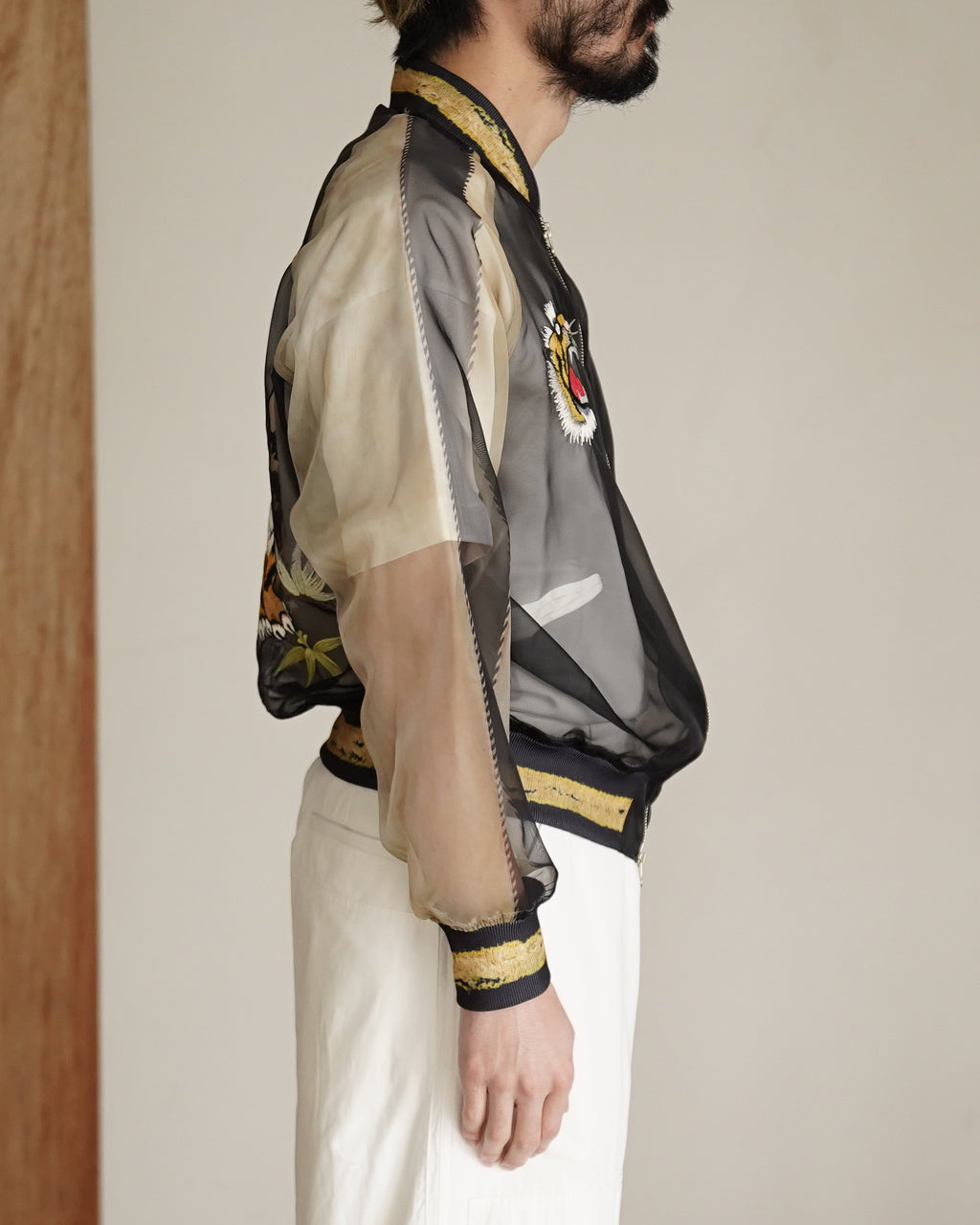 Skeleton Printed Souvenir Jacket 26-1106