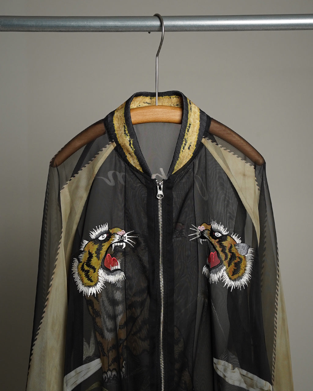 Skeleton Printed Souvenir Jacket 26-1106