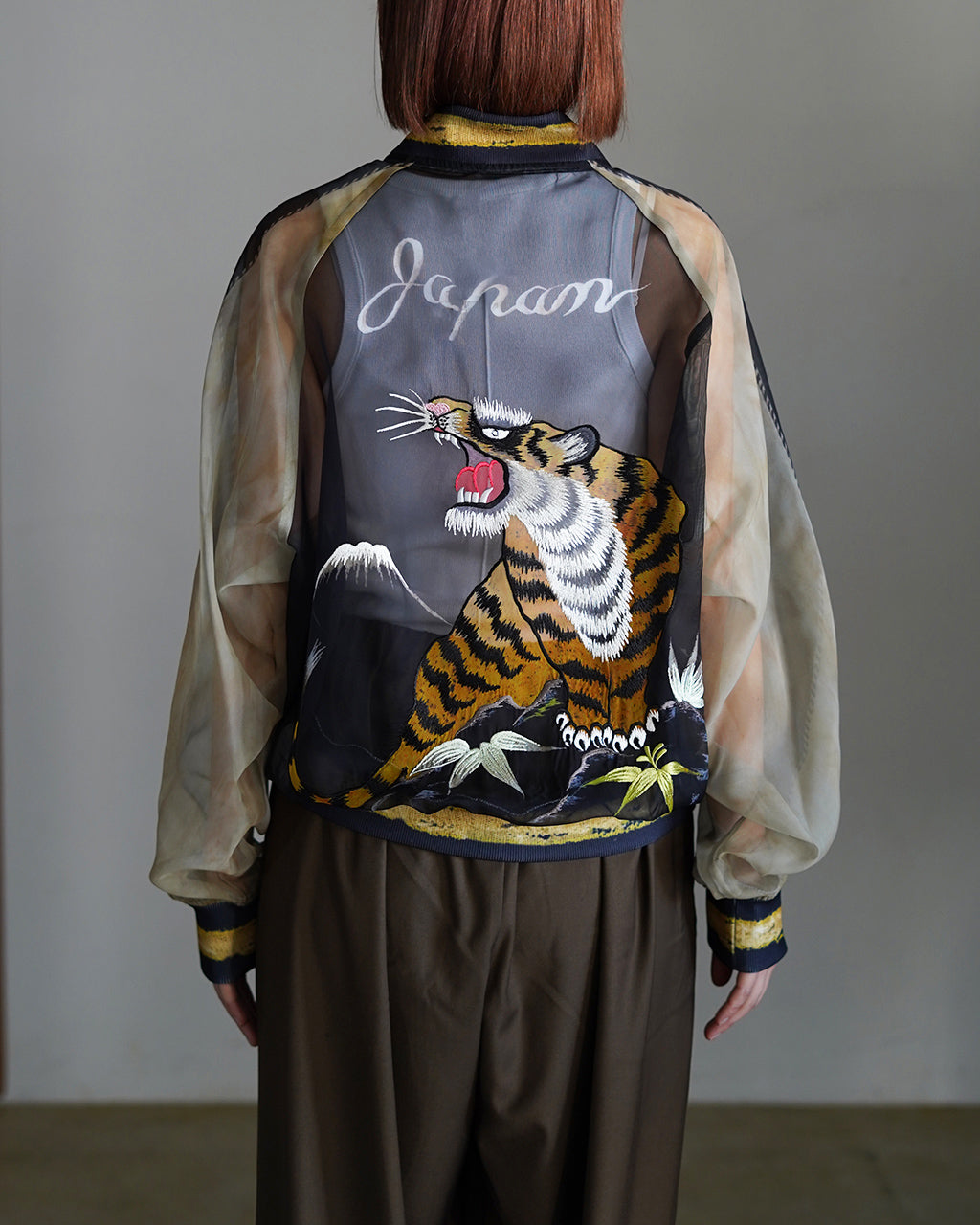 Skeleton Printed Souvenir Jacket 26-1106