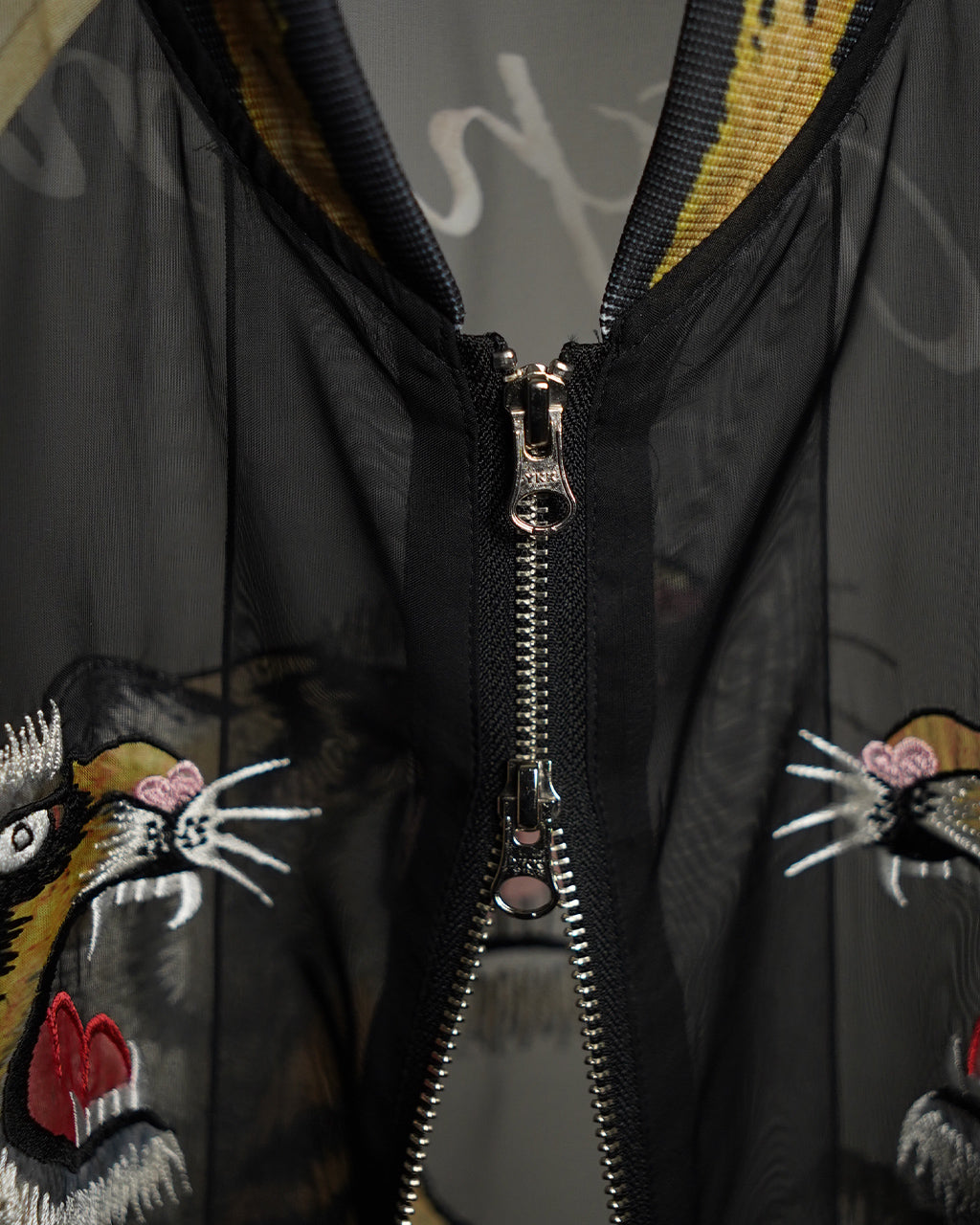 Skeleton Printed Souvenir Jacket 26-1106