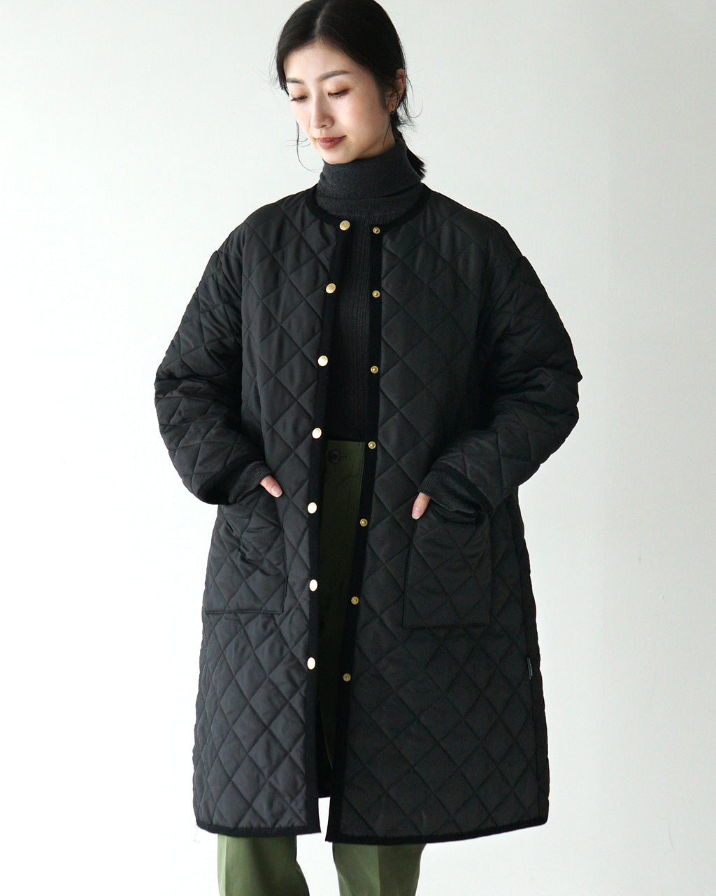 Traditional Weatherwear トラディショナルウェザーウェア アークリー ロング エーライン ARKLEY LONG A-LINE キルティング コート L232APQCO0385AA【送料無料】